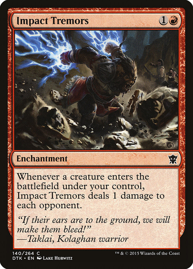 Impact Tremors [Dragons of Tarkir] | Gamers Paradise