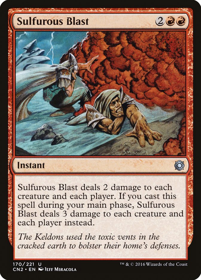 Sulfurous Blast [Conspiracy: Take the Crown] | Gamers Paradise