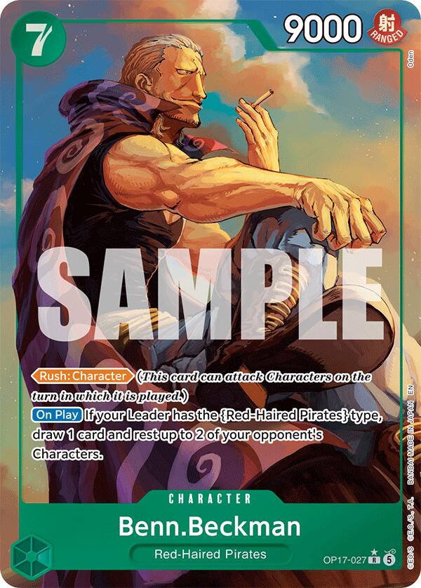 Benn.Beckman (Alternate Art) [The World's Strongest Warriors] | Gamers Paradise