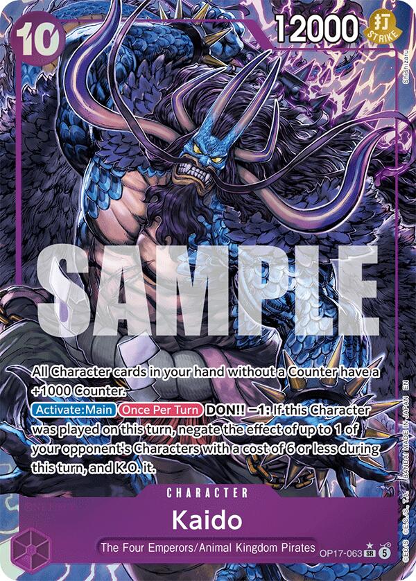 Kaido (Alternate Art) [The World's Strongest Warriors] | Gamers Paradise