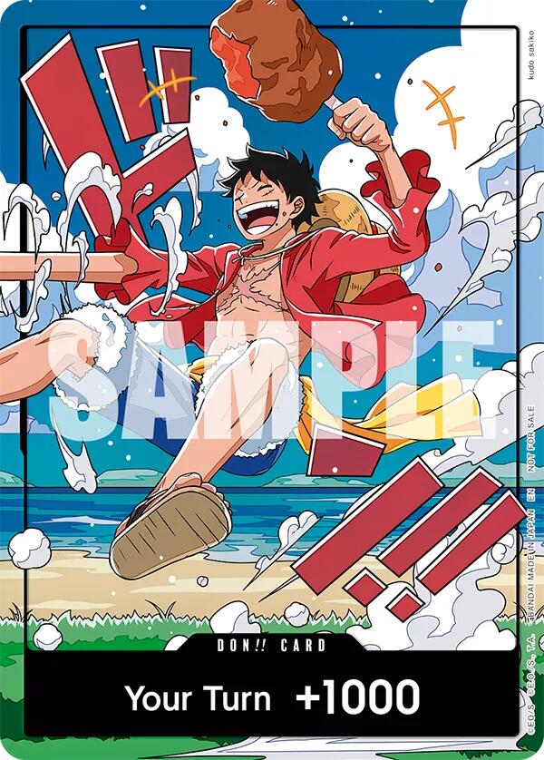 DON!! Card (World United) (Luffy) [One Piece Promotion Cards] | Gamers Paradise