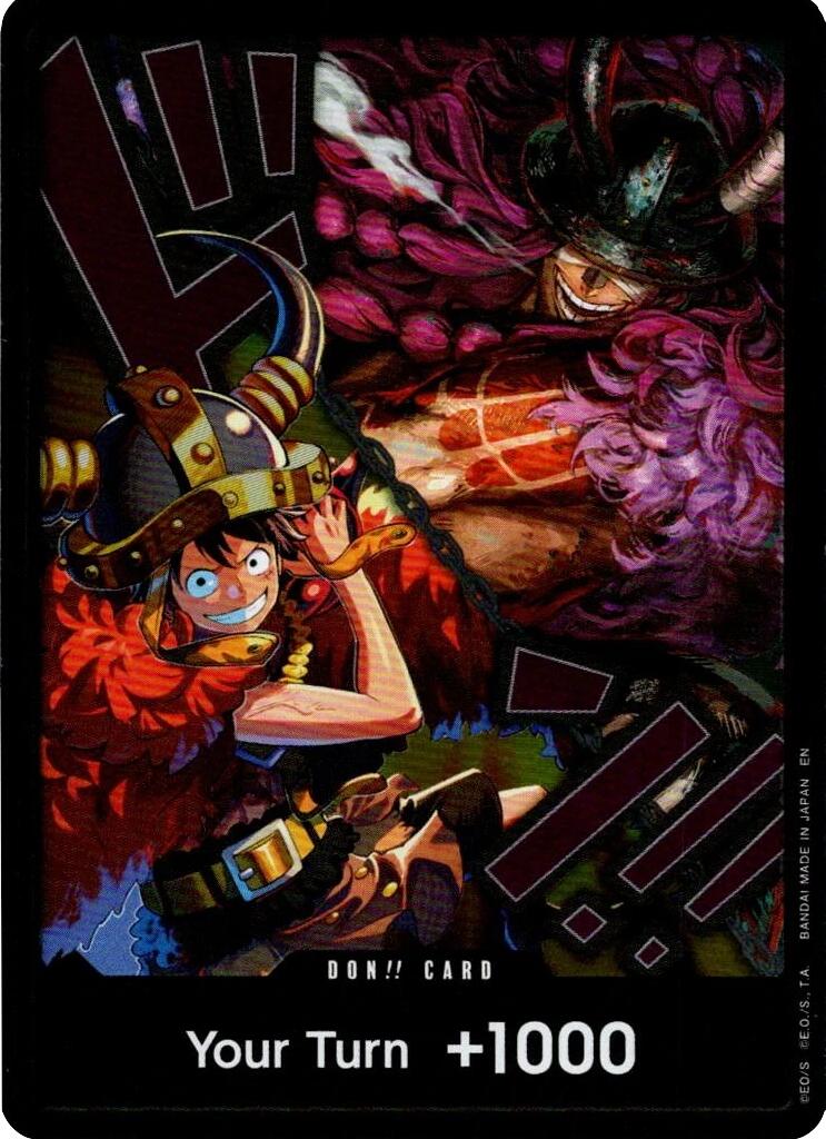 DON!! Card (Alternate Art) (Luffy and Loki) [The World's Strongest Warriors] | Gamers Paradise
