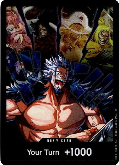 DON!! Card (Alternate Art) (Rocks) [The World's Strongest Warriors] | Gamers Paradise
