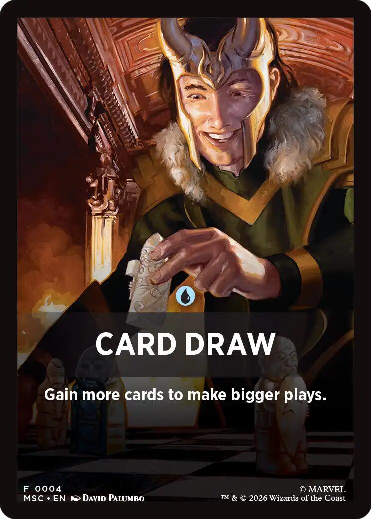 Card Draw Theme Card [Marvel Super Heroes Commander] | Gamers Paradise
