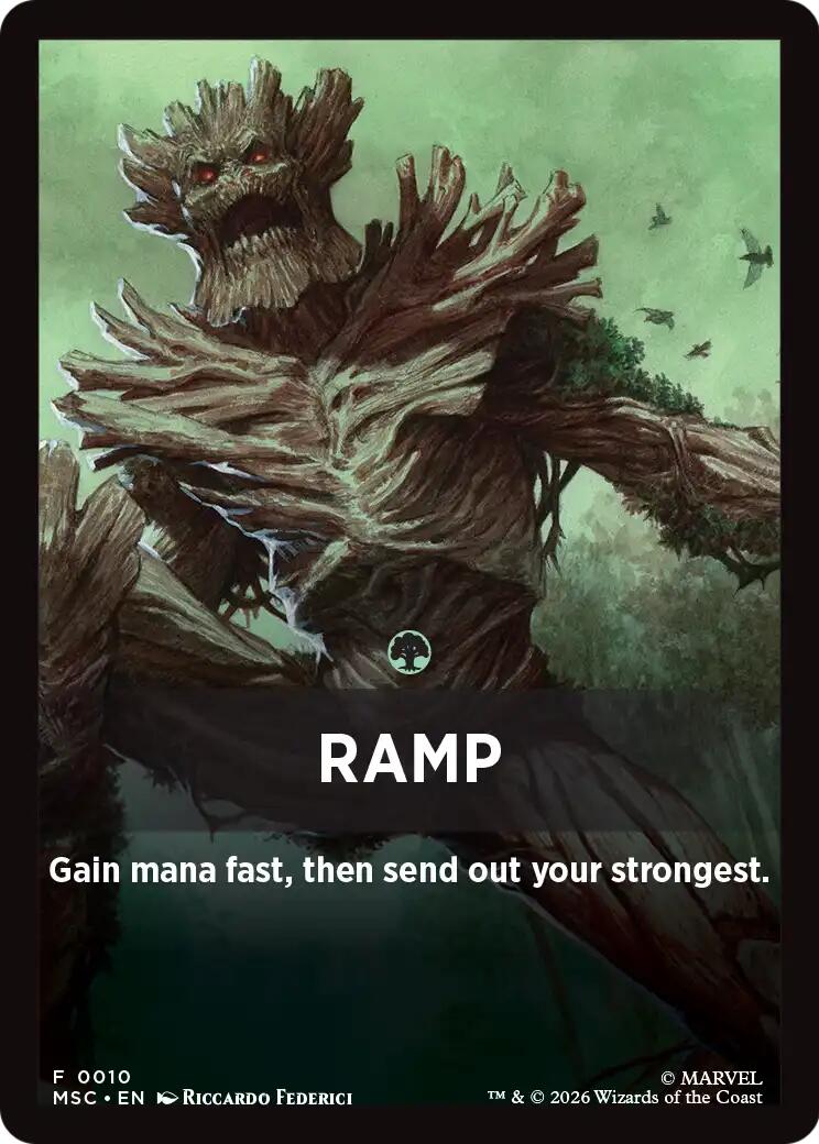 Ramp Theme Card [Marvel Super Heroes Commander] | Gamers Paradise