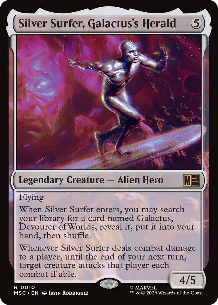 Silver Surfer, Galactus's Herald [Marvel Super Heroes Commander] | Gamers Paradise