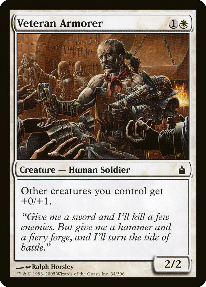 Veteran Armorer [Ravnica: City of Guilds] | Gamers Paradise
