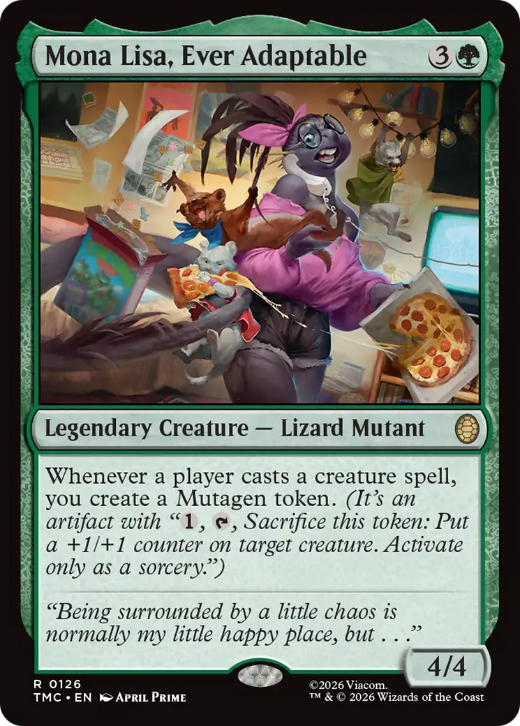 Mona Lisa, Ever Adaptable [Teenage Mutant Ninja Turtles Commander] | Gamers Paradise