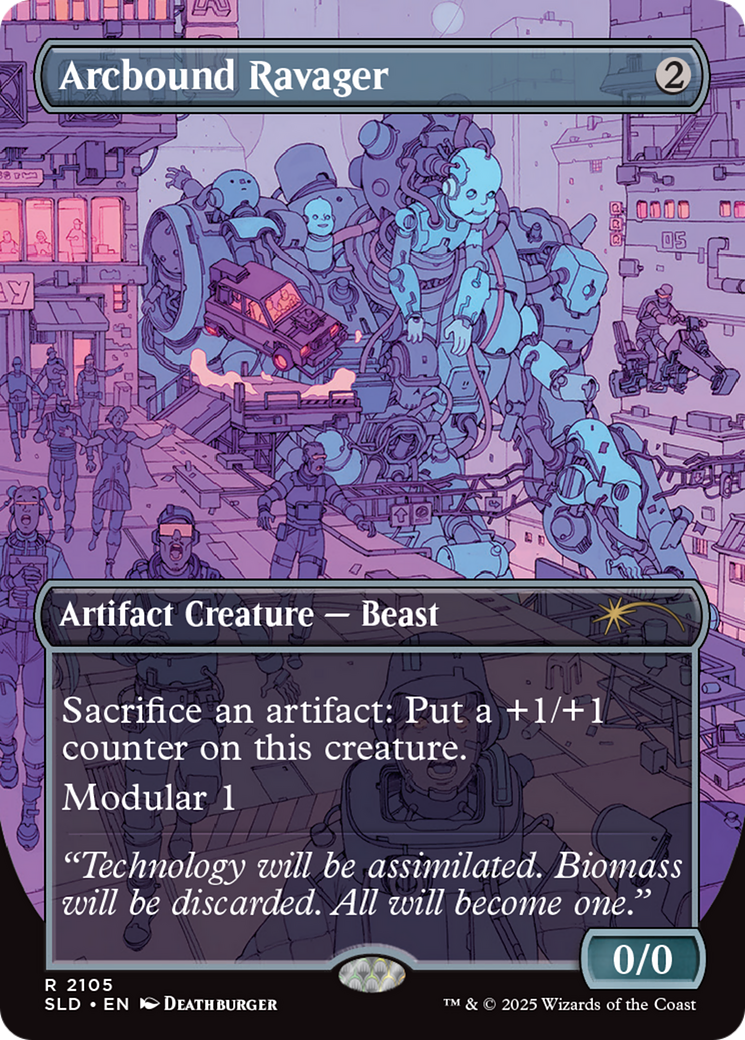 Arcbound Ravager (2105) (Galaxy Foil) [Secret Lair Drop Series] | Gamers Paradise
