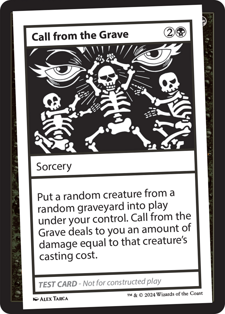 Call from the Grave [Mystery Booster 2 Playtest Cards] | Gamers Paradise