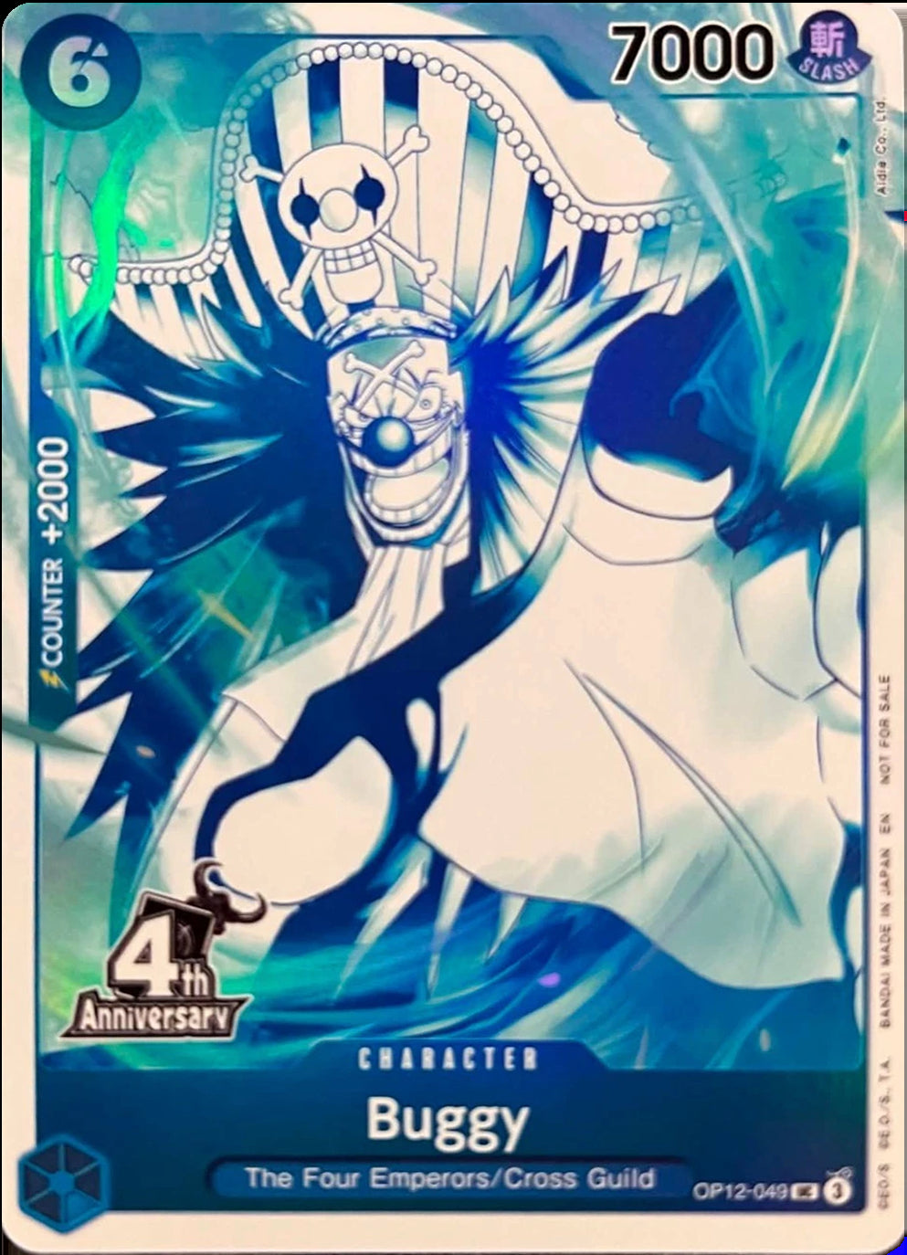 Buggy (4th Anniversary Treasure Campaign Pack) [One Piece Promotion Cards] | Gamers Paradise