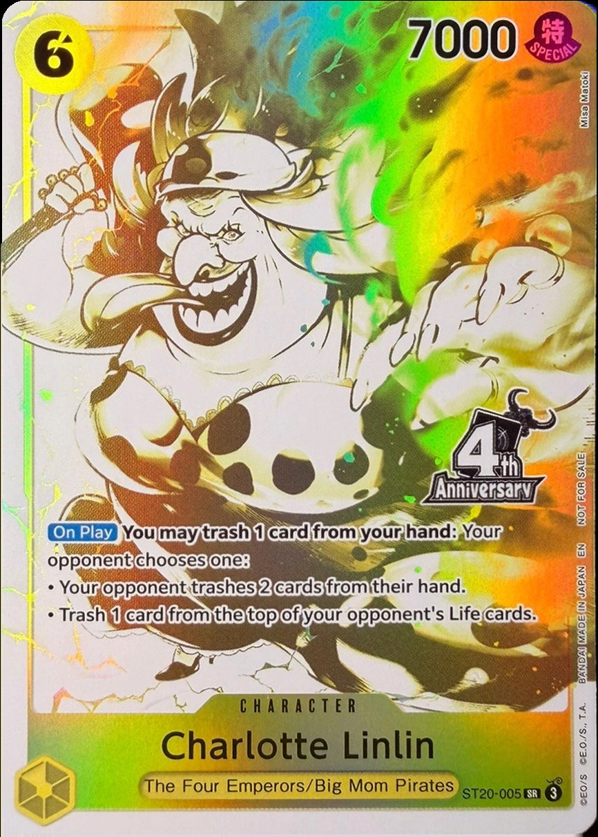 Charlotte Linlin (4th Anniversary Treasure Campaign Pack) [One Piece Promotion Cards] | Gamers Paradise