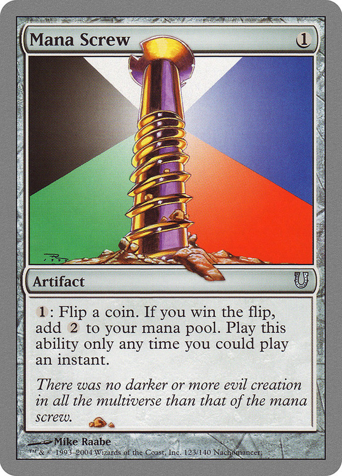 Mana Screw [Unhinged] | Gamers Paradise