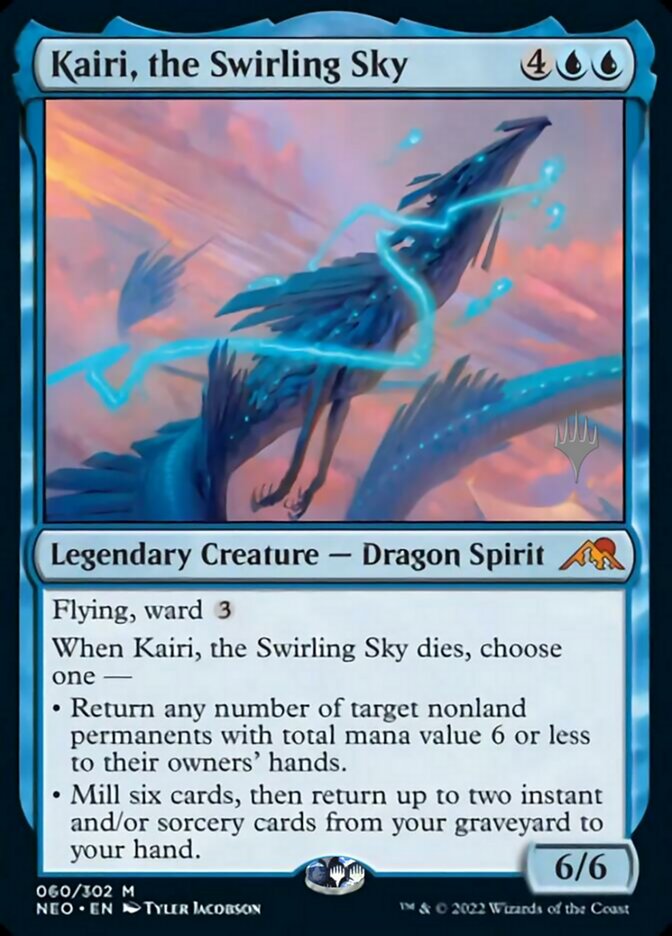 Kairi, the Swirling Sky (Promo Pack) [Kamigawa: Neon Dynasty Promos] | Gamers Paradise