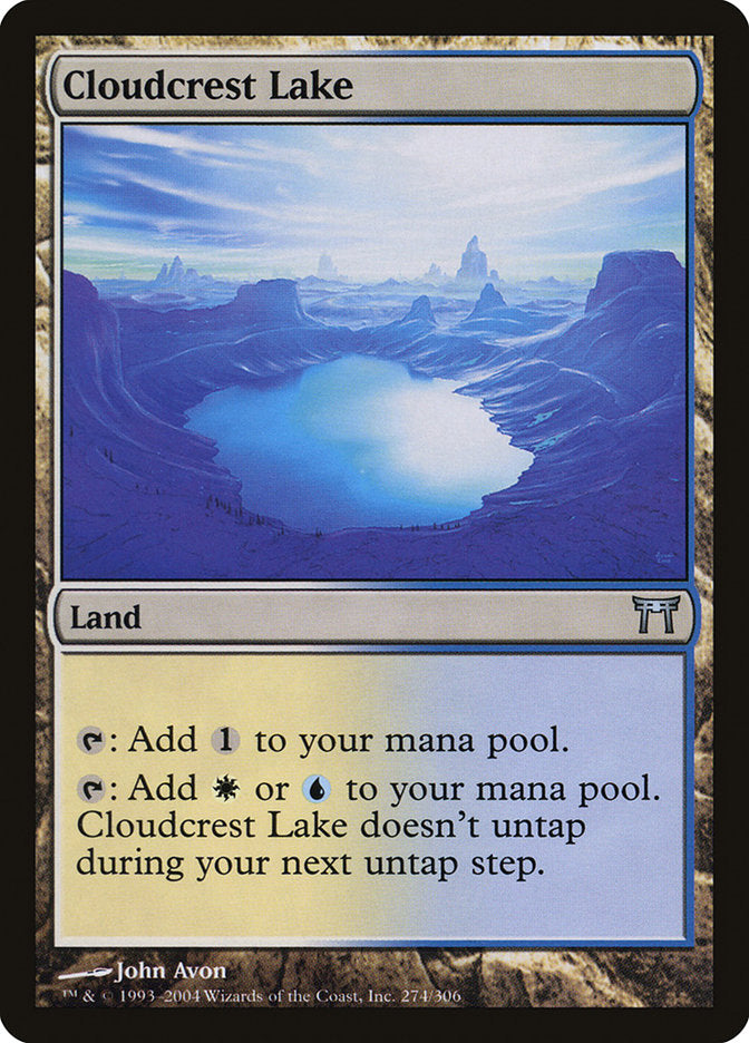 Cloudcrest Lake [Champions of Kamigawa] | Gamers Paradise