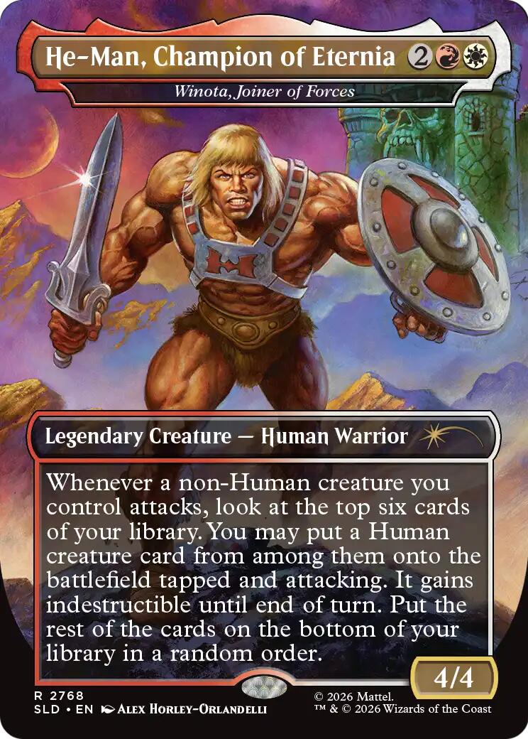 He-Man, Champion of Eternia - Winota, Joiner of Forces [Secret Lair Drop Series] | Gamers Paradise