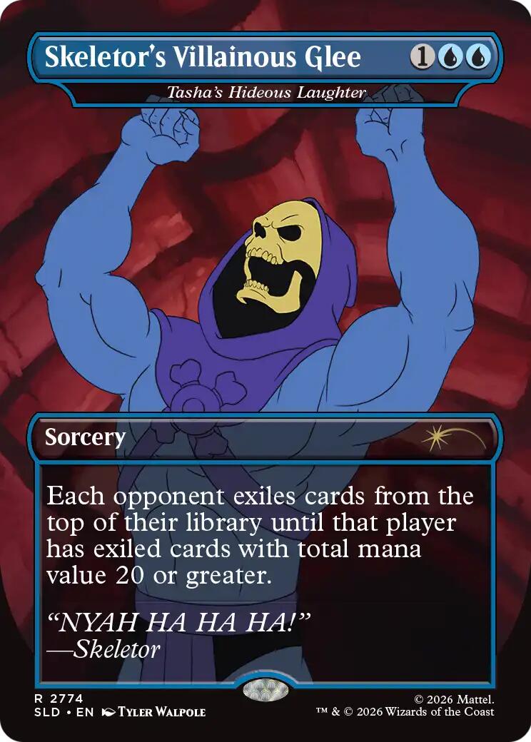 Skeletor's Villainous Glee - Tasha's Hideous Laughter [Secret Lair Drop Series] | Gamers Paradise