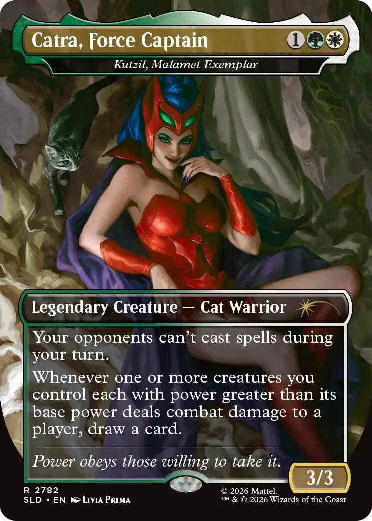 Catra, Force Captain - Kutzil, Malamet Exemplar [Secret Lair Drop Series] | Gamers Paradise