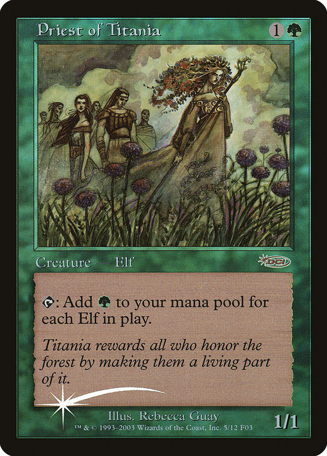 Priest of Titania [Friday Night Magic 2003] | Gamers Paradise
