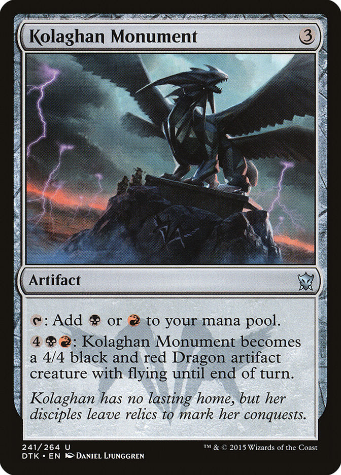 Kolaghan Monument [Dragons of Tarkir] | Gamers Paradise