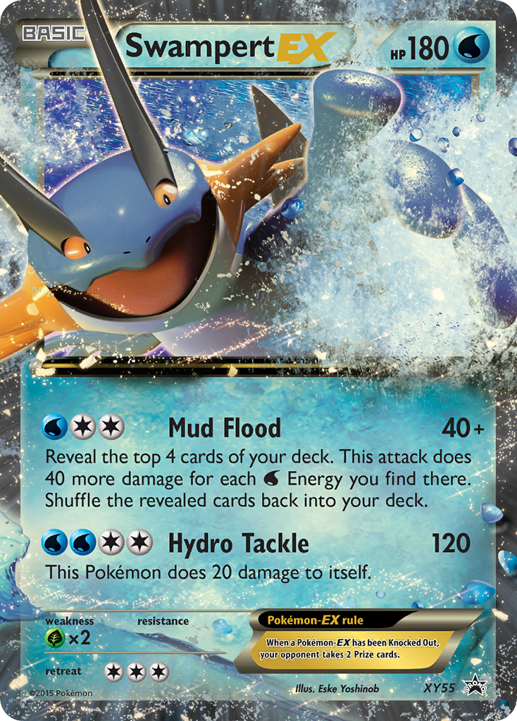 Swampert EX (XY55) [XY: Black Star Promos] | Gamers Paradise