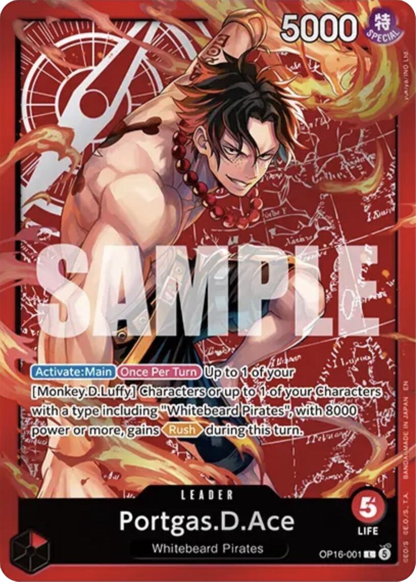 Portgas.D.Ace (Ace Deck) [Set Sail Deck Set] | Gamers Paradise