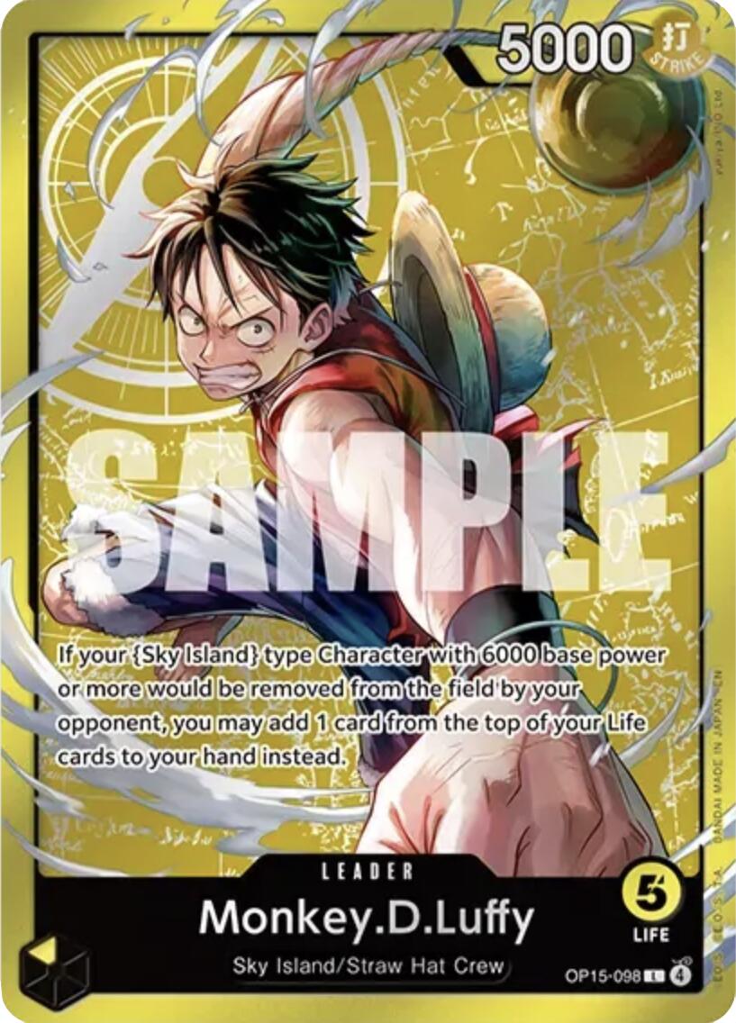 Monkey.D.Luffy (Luffy Deck) [Set Sail Deck Set] | Gamers Paradise