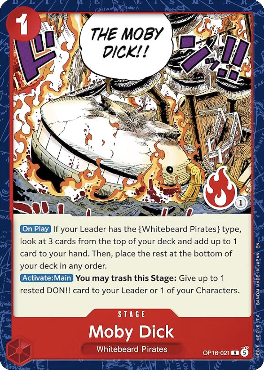 Moby Dick (Ace Deck) [Set Sail Deck Set] | Gamers Paradise