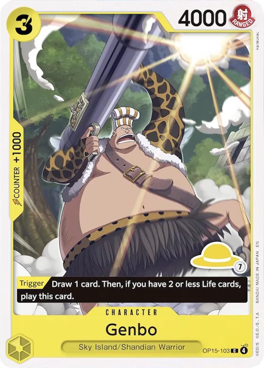 Genbo (Luffy Deck) [Set Sail Deck Set] | Gamers Paradise
