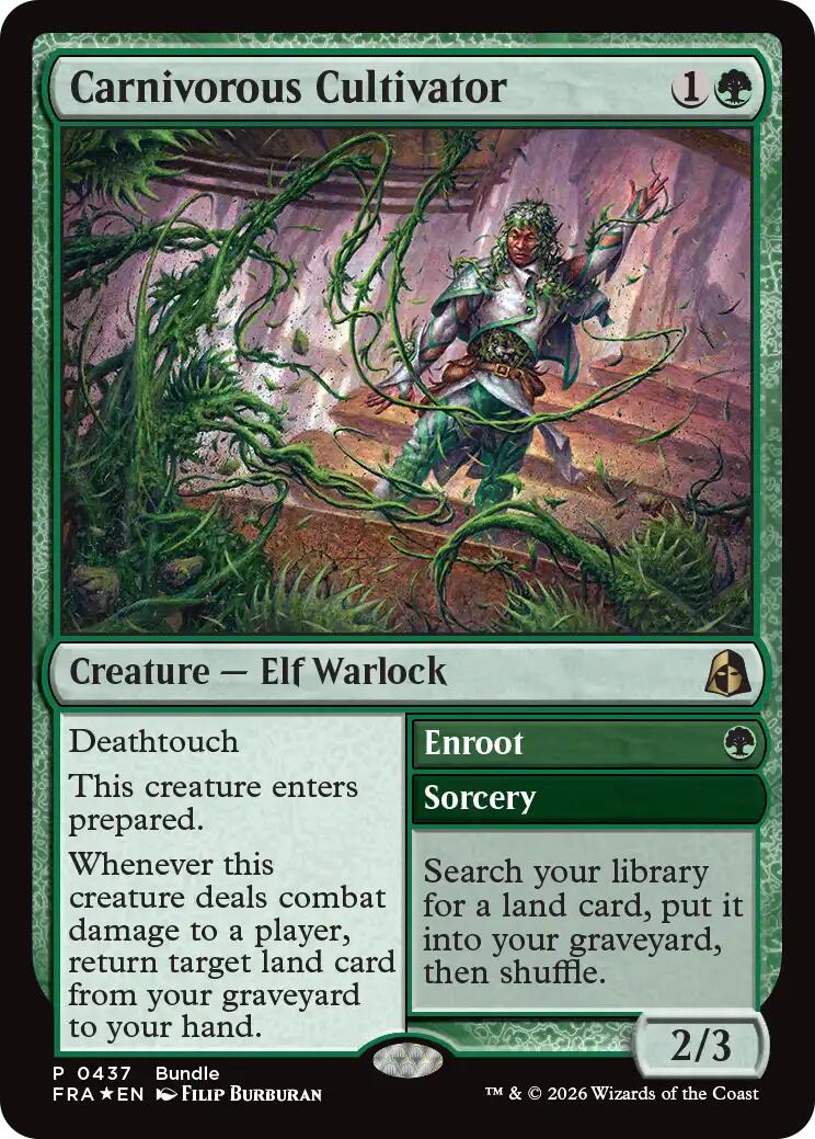 Carnivorous Cultivator (Bundle) [Reality Fracture Promos] | Gamers Paradise