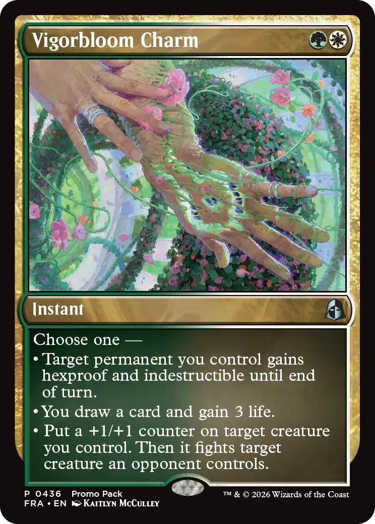 Vigorbloom Charm [Reality Fracture Promos] | Gamers Paradise