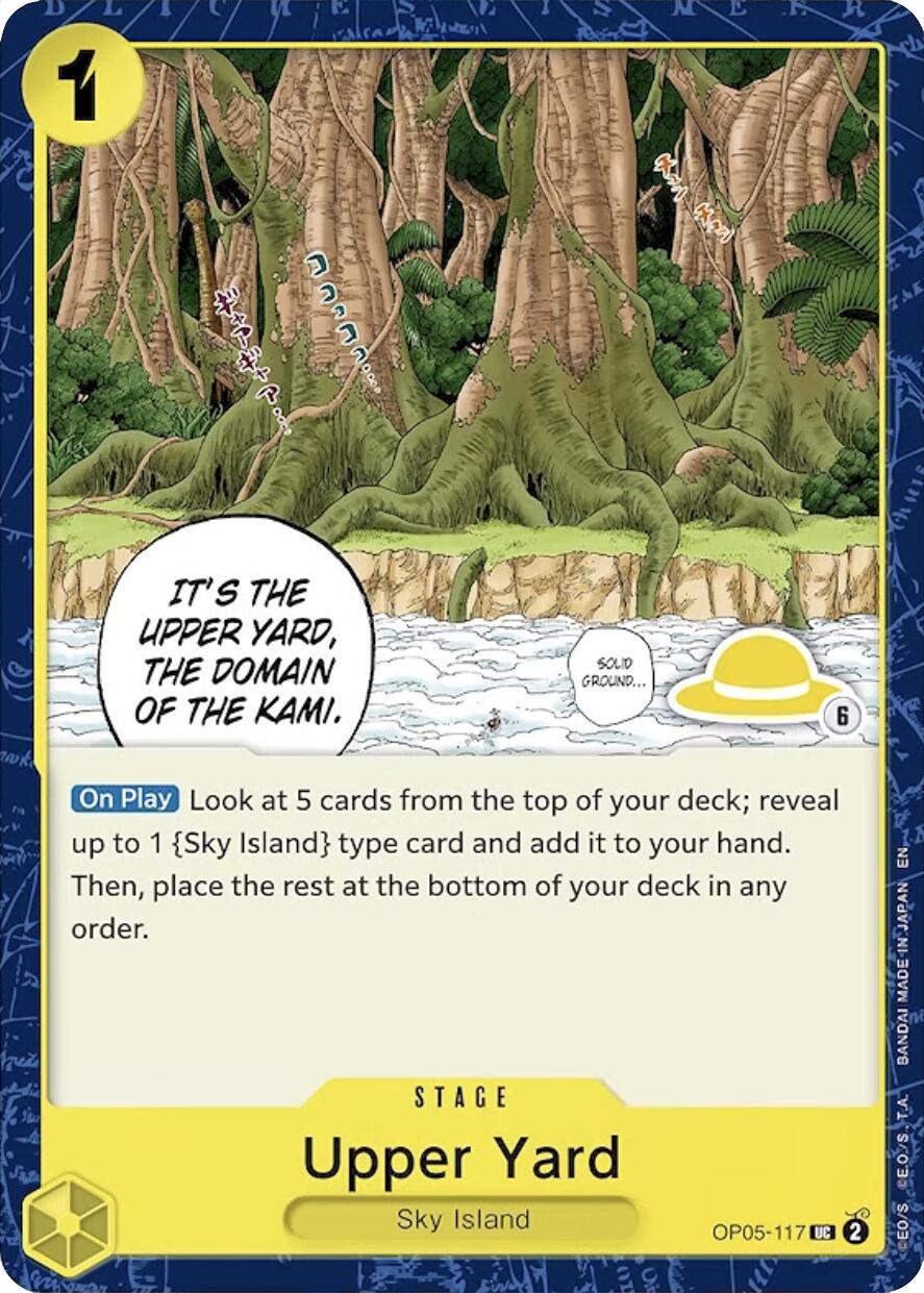 Upper Yard (Luffy Deck) [Set Sail Deck Set] | Gamers Paradise