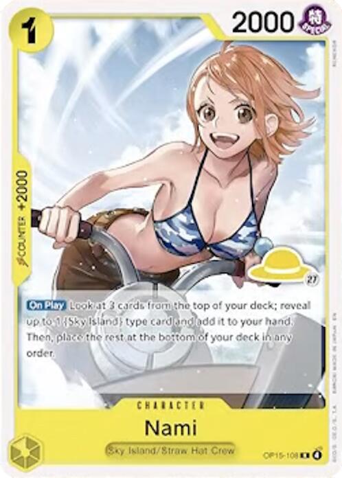 Nami (Luffy Deck) [Set Sail Deck Set] | Gamers Paradise