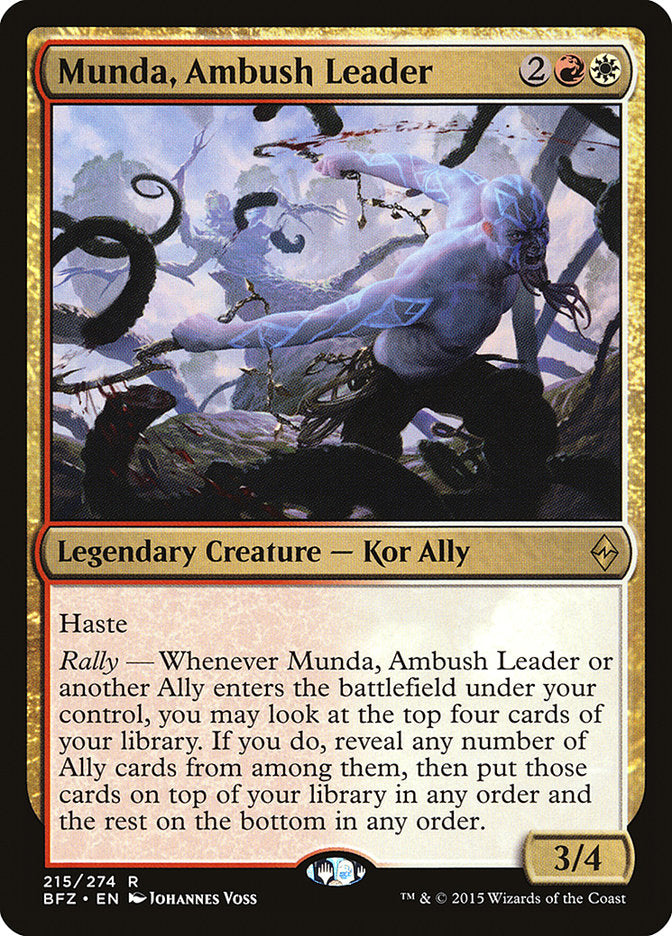 Munda, Ambush Leader [Battle for Zendikar] | Gamers Paradise