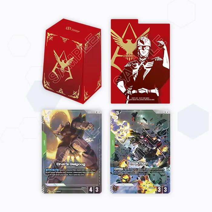 Gundam Card Game - Official Card Case Set 02 - Bandai Deck Boxes | Gamers Paradise