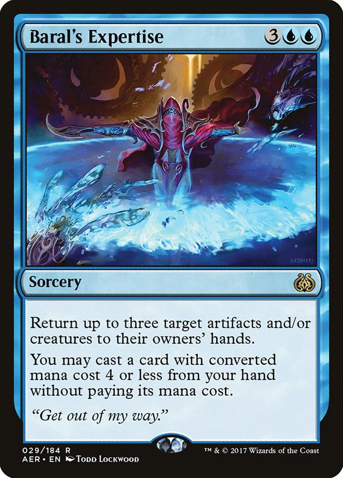 Baral's Expertise [Aether Revolt] | Gamers Paradise
