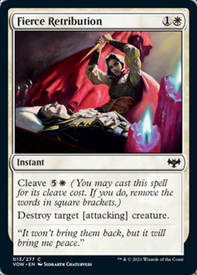 Fierce Retribution [Innistrad: Crimson Vow] | Gamers Paradise