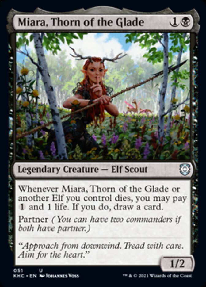 Miara, Thorn of the Glade [Kaldheim Commander] | Gamers Paradise