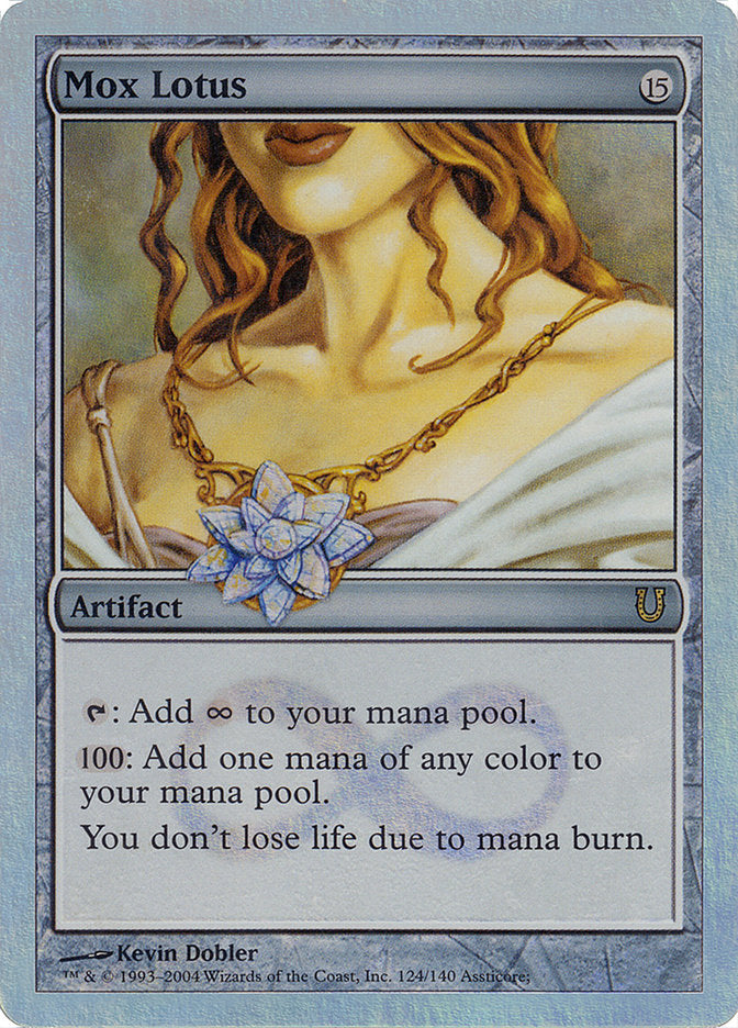 Mox Lotus (Alternate Foil) [Unhinged] | Gamers Paradise