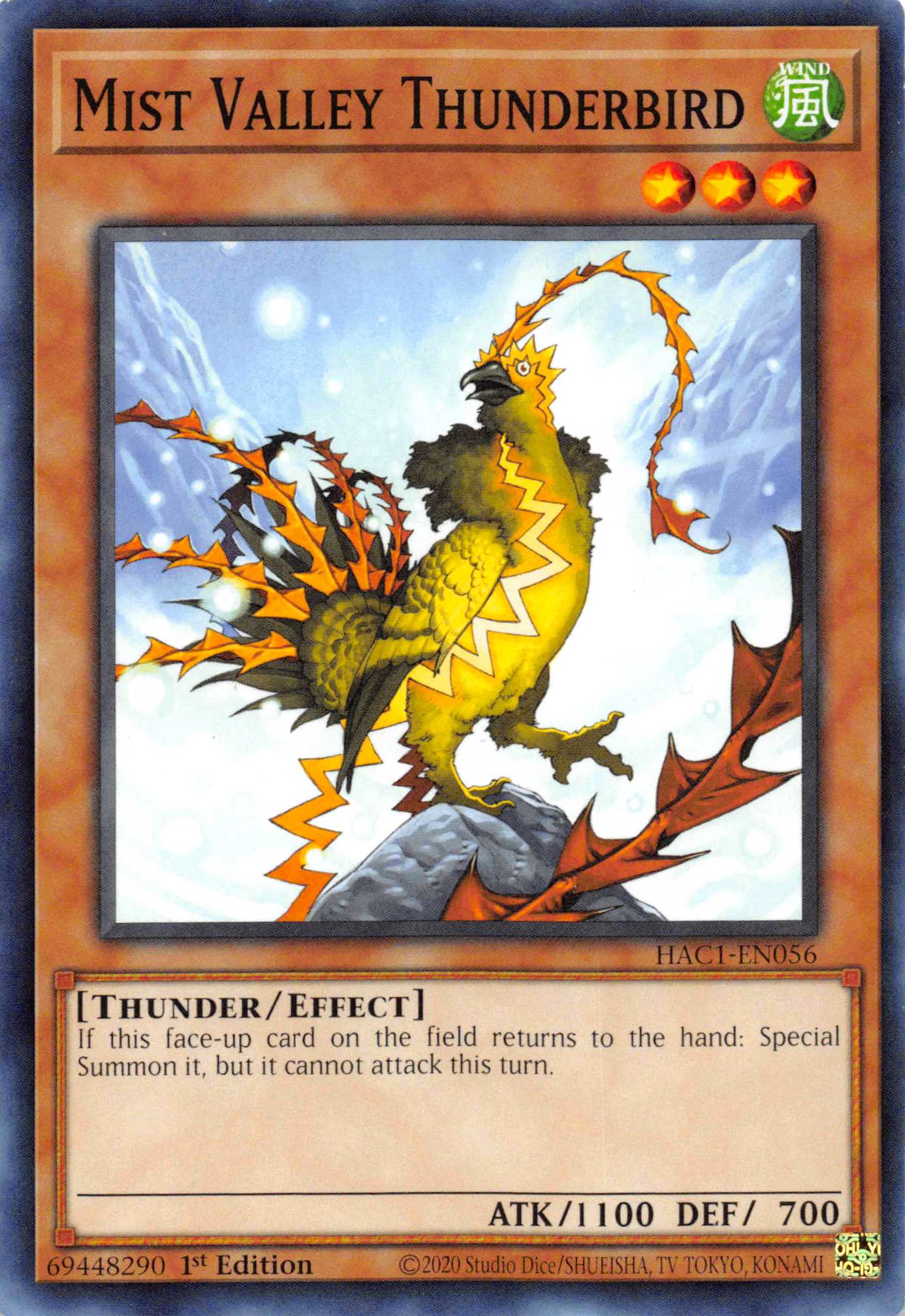 Mist Valley Thunderbird [HAC1-EN056] Common | Gamers Paradise