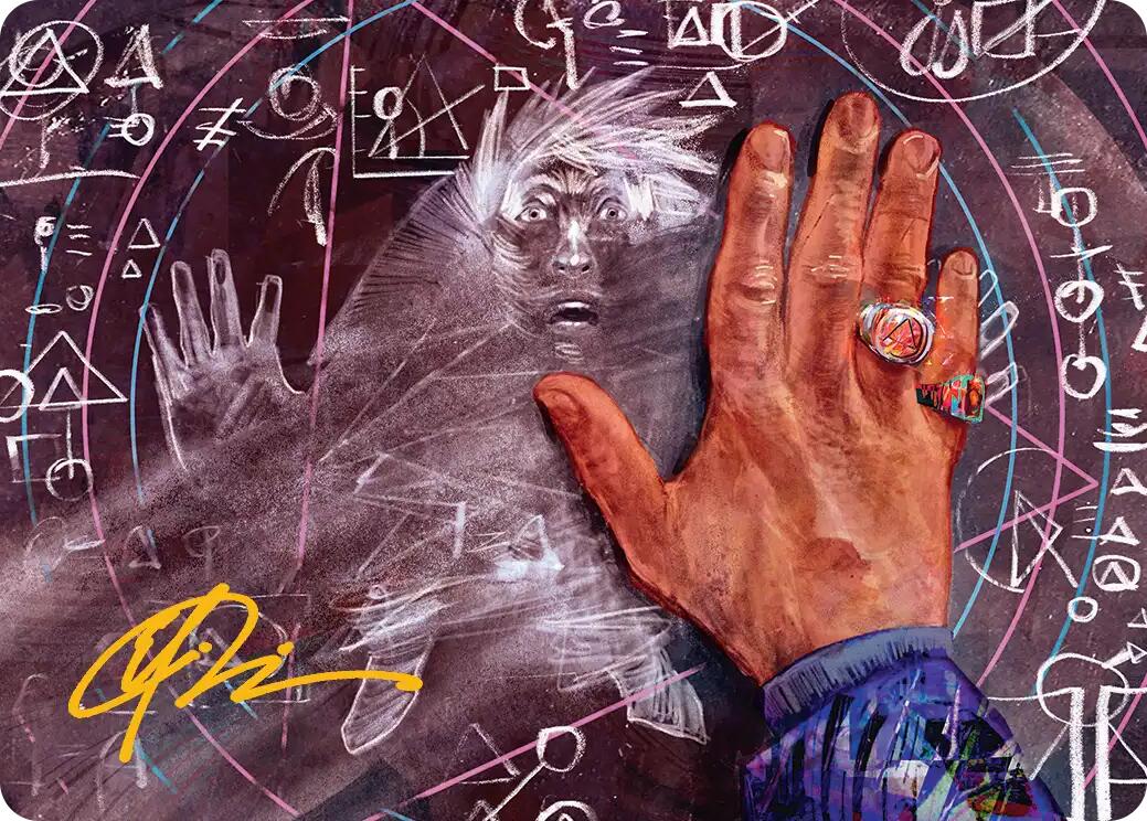 Solve for Disappointment Art Card (Gold-Stamped Signature) [Reality Fracture Art Series] | Gamers Paradise