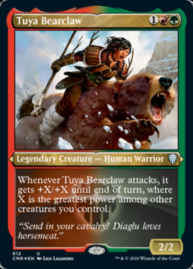 Tuya Bearclaw (Etched) [Commander Legends] | Gamers Paradise