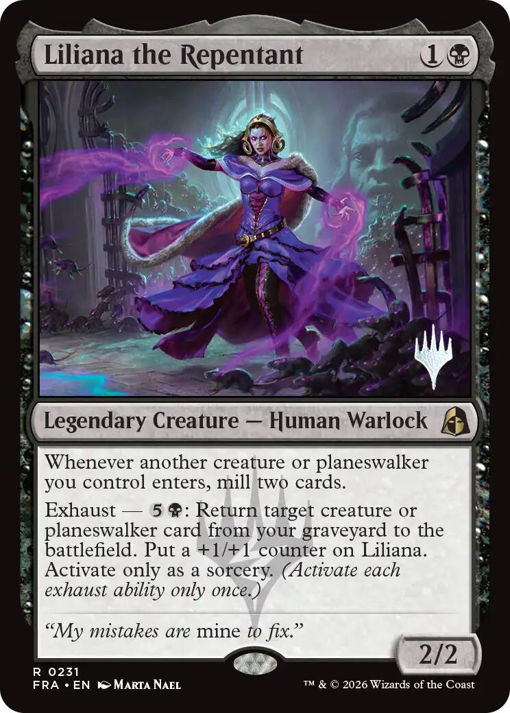 Liliana the Repentant [Reality Fracture Promos] | Gamers Paradise