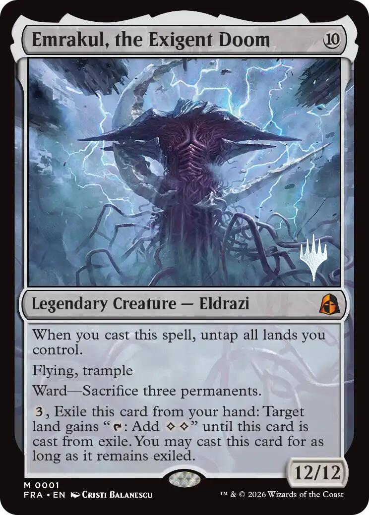 Emrakul, the Exigent Doom [Reality Fracture Promos] | Gamers Paradise