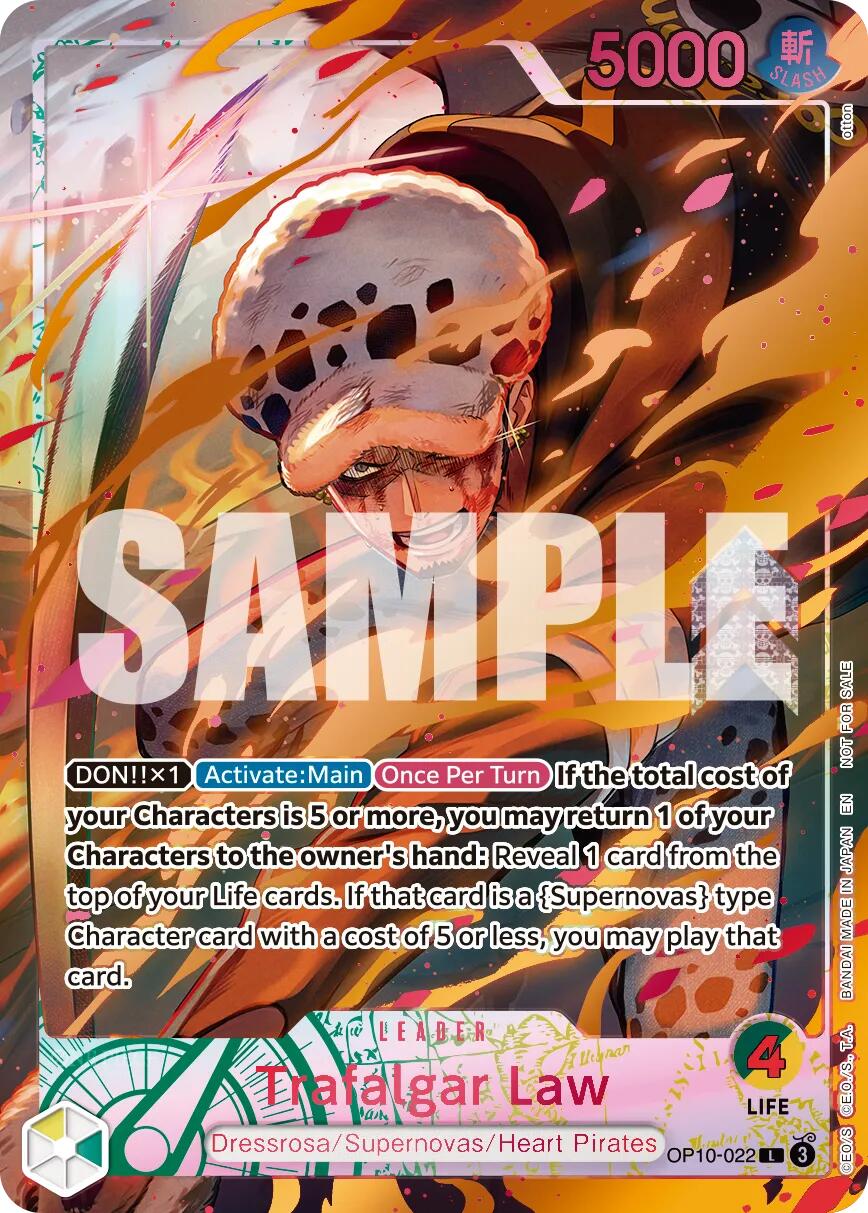 Trafalgar Law (Flame-Flame Fruit Coliseum) [One Piece Promotion Cards] | Gamers Paradise