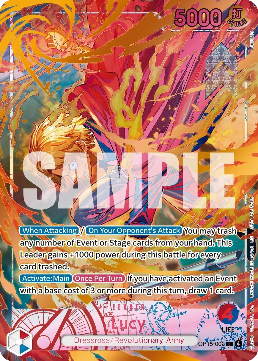 Lucy (Flame-Flame Fruit Coliseum) [One Piece Promotion Cards] | Gamers Paradise