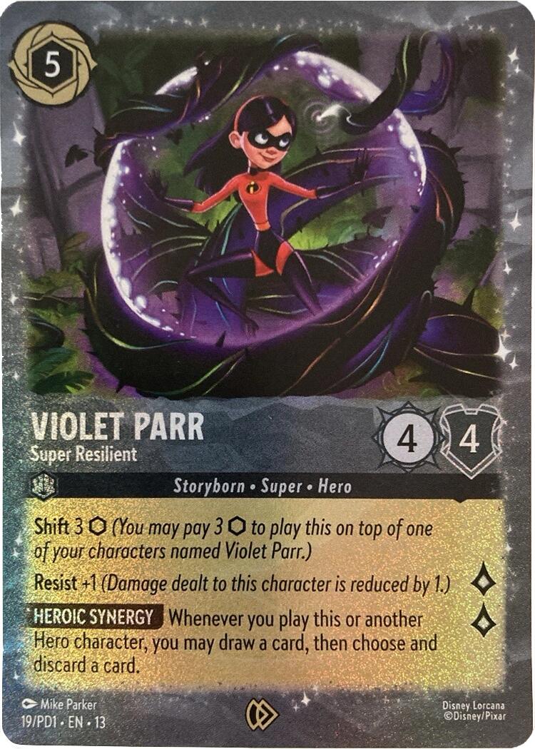 Violet Parr - Super Resilient (19) [Promo Cards] | Gamers Paradise