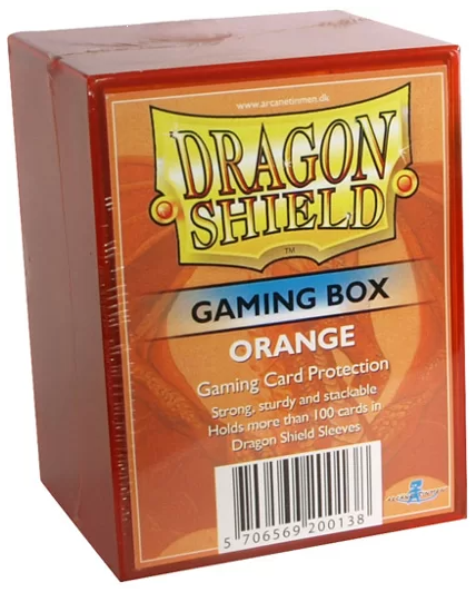 Dragon Shield: Strongbox - Orange (Gaming Box) | Gamers Paradise