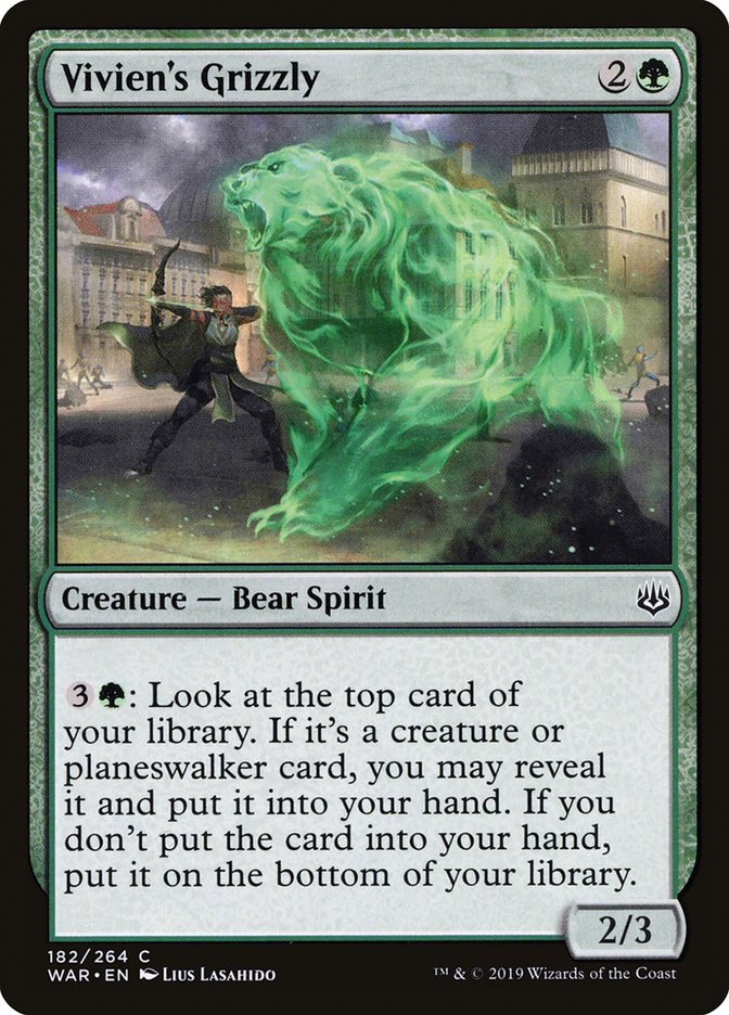 Vivien's Grizzly [War of the Spark] | Gamers Paradise