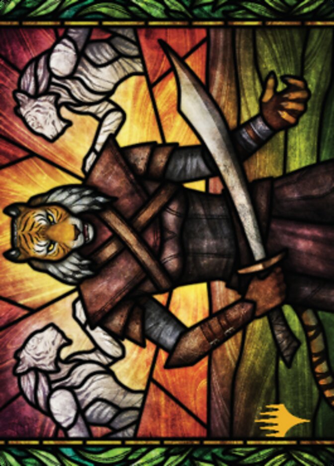 Zar Ojanen, Scion of Efrava Art Card (Gold-Stamped Signature) [Dominaria United Art Series] | Gamers Paradise